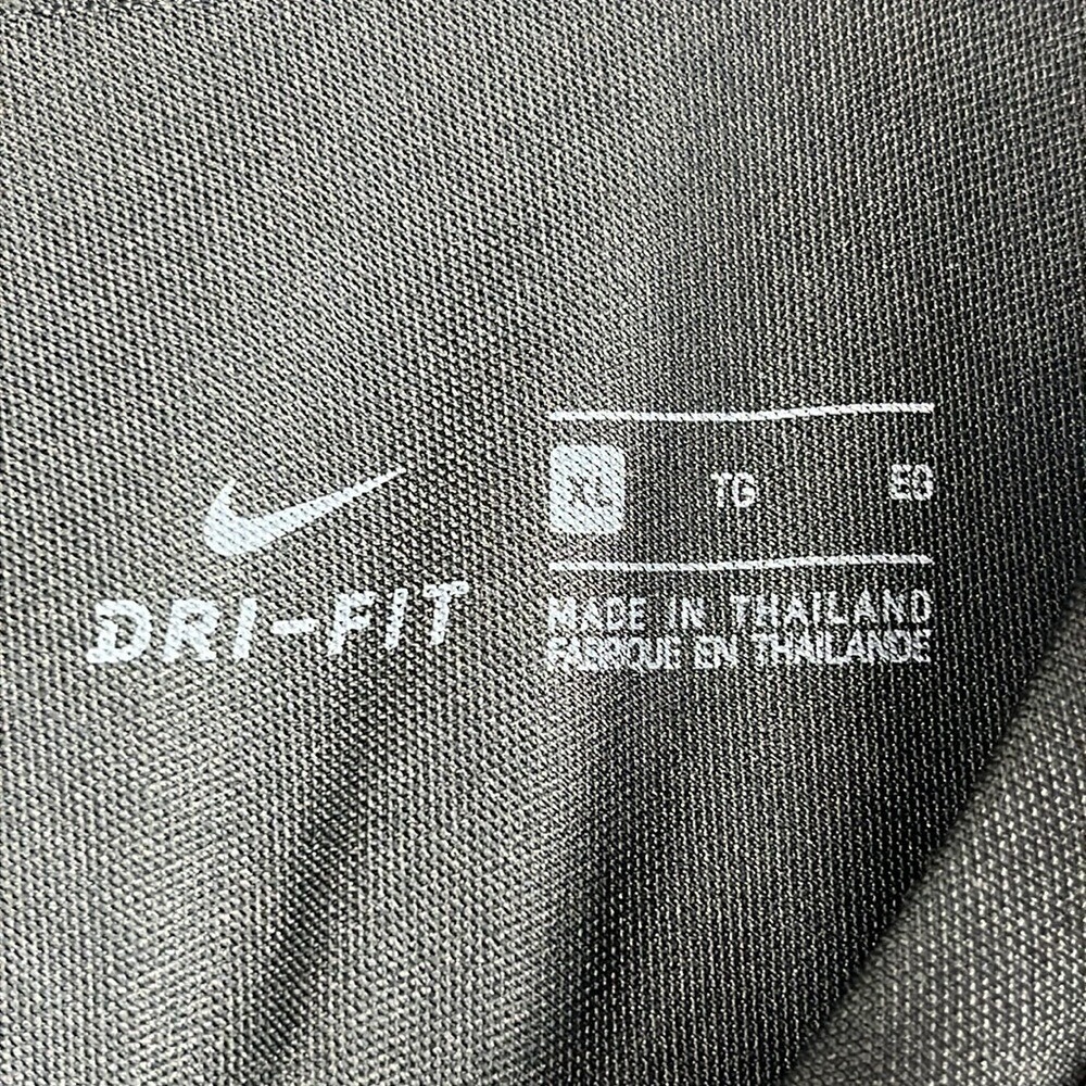 Nike‎ Dri-Fit Performance Short Sleeve Tee  Mens Size XL Black and White - Picture 4 of 10
